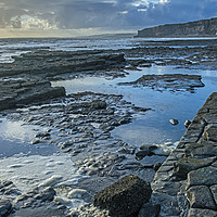 Buy canvas prints of Nash Point Beach South Glamorgan Wales by Nick Jenkins