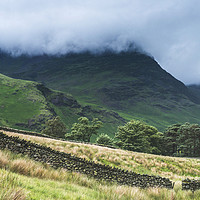 Buy canvas prints of The Lake District Fells Buttermere Cumbria  by Nick Jenkins