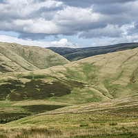 Buy canvas prints of The Howgill Fells Cumbria North of England by Nick Jenkins
