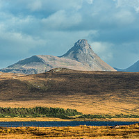 Buy canvas prints of Stac Pollaidh on Coigach Scotland Highlands by Nick Jenkins