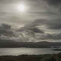 Buy canvas prints of Across Loch Torridon from above Inveralligin  by Nick Jenkins