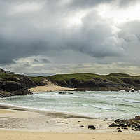 Buy canvas prints of Clachtoll Bay Stoer North West Scotland coast  by Nick Jenkins