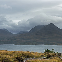Buy canvas prints of Ben Damph across Loch Torridon Scotland by Nick Jenkins