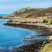Buy canvas prints of Cromwell's Castle Tresco Isles of Scilly  by Nick Jenkins