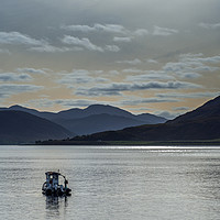 Buy canvas prints of Little Loch Broom on an October afternoon by Nick Jenkins