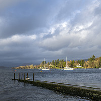 Buy canvas prints of Lake Windermere from Miller Ground Lake District by Nick Jenkins