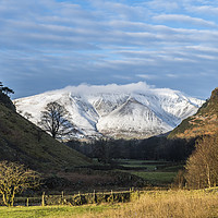 Buy canvas prints of Blencathra from St Johns in the Vale Lake District by Nick Jenkins