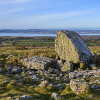 Buy canvas prints of Arthur's Stone Burial Chamber on the Gower  by Nick Jenkins