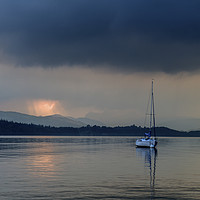 Buy canvas prints of Evening on Lake Windermere by Nick Jenkins