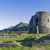 Buy canvas prints of Dolbadarn Castle Snowdonia North Wales by Nick Jenkins