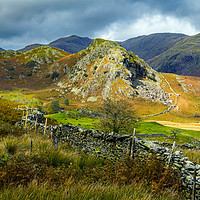 Buy canvas prints of The Bell Coniston Fells in the Lake District  by Nick Jenkins