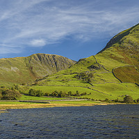 Buy canvas prints of Hartsop Dodd across Brothers Water Lake District by Nick Jenkins