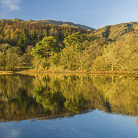 Buy canvas prints of Coniston Water on a sunny Winter day Lake District by Nick Jenkins