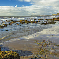 Buy canvas prints of Dunraven Bay Looking West by Nick Jenkins