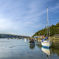 Buy canvas prints of Abergwaun Harbour on a Calm Evening Pembrokeshire by Nick Jenkins