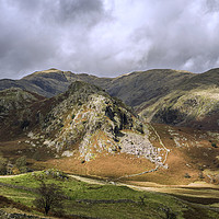 Buy canvas prints of The Bell Coniston Fells Lake District Cumbria by Nick Jenkins