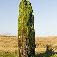 Buy canvas prints of Maen Llia Standing Stone Brecon Beacons by Nick Jenkins
