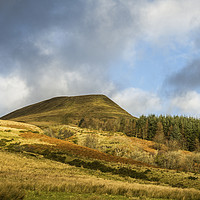Buy canvas prints of The Ridge of Torpantau Central Brecon Beacons by Nick Jenkins