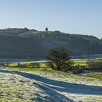 Buy canvas prints of Paxtons Tower from Dryslwyn Castle by Nick Jenkins
