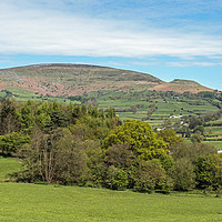 Buy canvas prints of Pen Cerrig Calch in the Black Mountains in Spring by Nick Jenkins