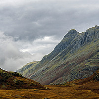 Buy canvas prints of Pike O'Stickle and Loft Crag  by Nick Jenkins