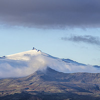 Buy canvas prints of Snaefell Mountain on Snæfellsnes Peninsula Iceland by Nick Jenkins