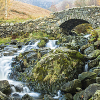 Buy canvas prints of Ashness Bridge in the Lake District Cumbria by Nick Jenkins