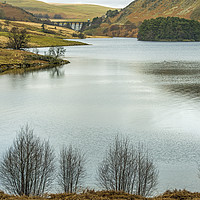 Buy canvas prints of Pen y Garreg Reservoir Elan Valley Powys by Nick Jenkins