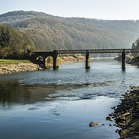 Buy canvas prints of Old Railway Bridge Tintern Wye Valley  by Nick Jenkins