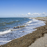 Buy canvas prints of Dinas Dinlle Beach Gwynedd North Wales by Nick Jenkins