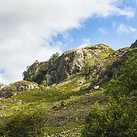 Buy canvas prints of Castle Rock Lake District National Park by Nick Jenkins