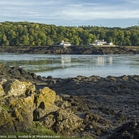 Buy canvas prints of The Menai Strait between Anglesey and North Wales by Nick Jenkins