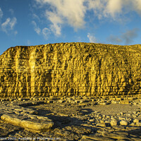 Buy canvas prints of Cliffs Glamorgan Heritage Coast Llantwit Major by Nick Jenkins