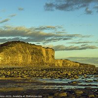 Buy canvas prints of Beach at Llantwit Major south Wales by Nick Jenkins
