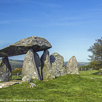 Buy canvas prints of Pentre Ifan Megalithic Burial Chamber Preseli Hill by Nick Jenkins