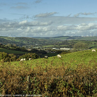 Buy canvas prints of South Wales Landscape in autumn by Nick Jenkins