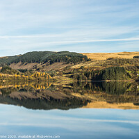 Buy canvas prints of Mirror Reflections in Pontsticill Reservoir Brecon by Nick Jenkins