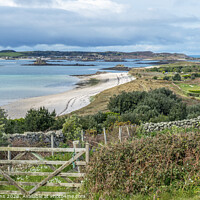 Buy canvas prints of A View from St Martins across to Tresco Scillies by Nick Jenkins