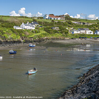 Buy canvas prints of Village of Abercastle on the Pembrokeshire Coast  by Nick Jenkins