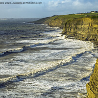 Buy canvas prints of Dunraven Bay Coastline Glamorgan Heritage Coast  by Nick Jenkins