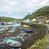 Buy canvas prints of Abergwaun Harbour on north Pembrokeshire coast by Nick Jenkins
