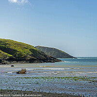 Buy canvas prints of Abercastle Beach North Pembrokeshire Coast wales by Nick Jenkins