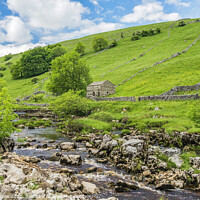 Buy canvas prints of Langstrothdale in the Yorkshire Dales  by Nick Jenkins