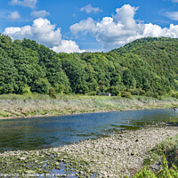 Buy canvas prints of River Wye Tintern Wye Valley South Wales by Nick Jenkins
