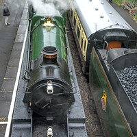 Buy canvas prints of Steam Engines stopped at Toddington Station in the by Nick Jenkins