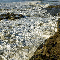 Buy canvas prints of West from Nash Point Beach Glamorgan Coast Wales by Nick Jenkins