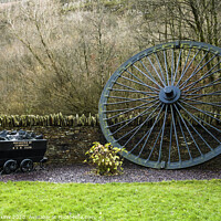 Buy canvas prints of A memorial to the miners of Clydach Vale Rhondda by Nick Jenkins