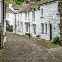 Buy canvas prints of Dent Backstreet Dentdale Cumbria Yorkshire Dales by Nick Jenkins