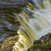 Buy canvas prints of Part of the Horseshoe Falls Vale of Neath Wales by Nick Jenkins