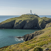 Buy canvas prints of Strumble Head Lighthouse North Pembrokeshire by Nick Jenkins